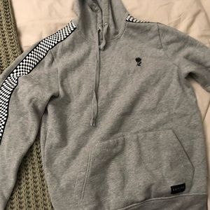 EMPYRE ZUMIEZ Checkered Grey Hoodie